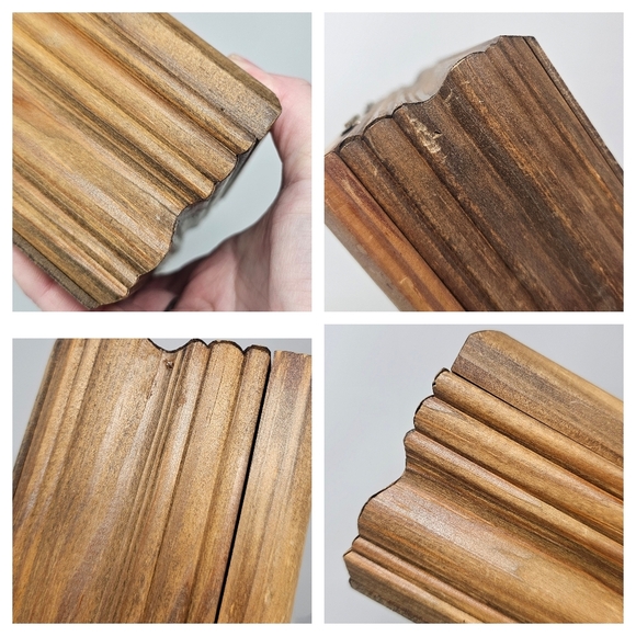 Mischief By Janet Kruskamp Print 3 Cats Handmade Solid Wood Hinged Jewelry Box - Picture 11 of 12